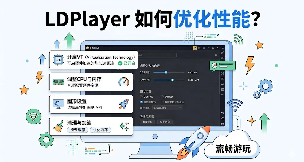 LDPlayer 如何优化性能?