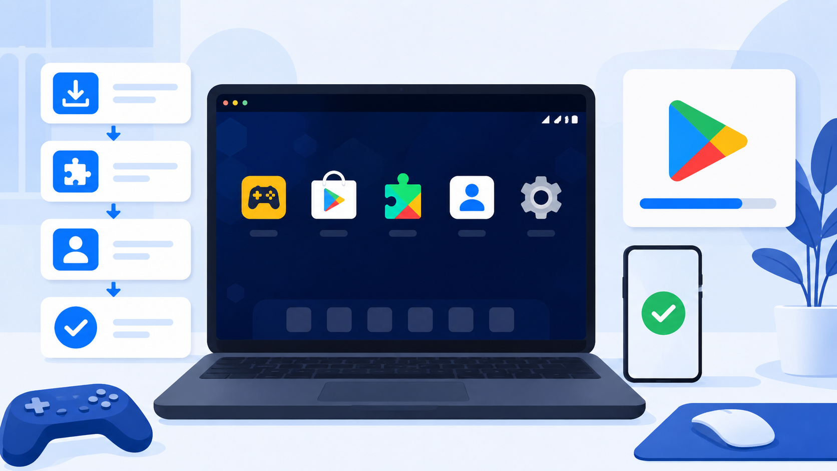 雷电模拟器安装Google Play的完整方法